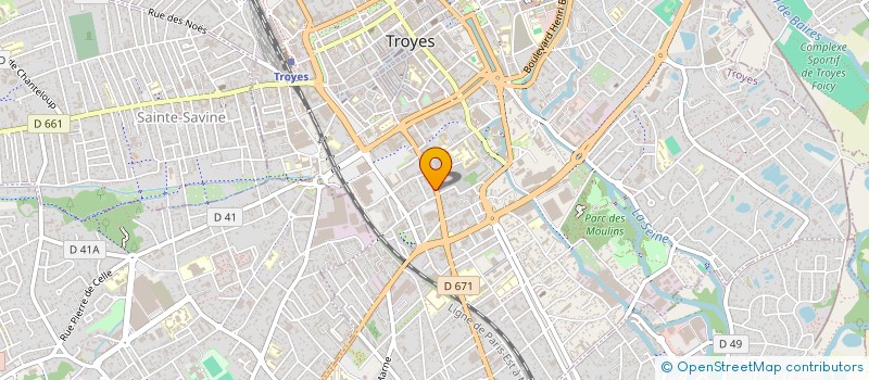 localisation de l'entreprise INDIVISION FIDJI NIRLO à TROYES