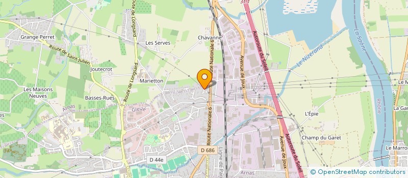 localisation de l'entreprise INDIVISION FIESCHI  GLEIZE