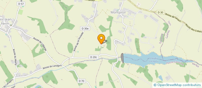 localisation de l'entreprise INDIVISION FIEUX  MONTPITOL