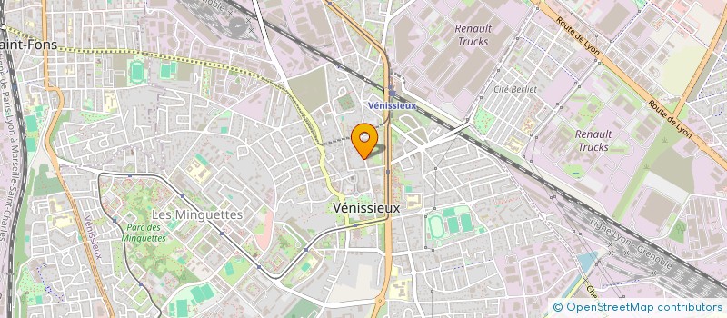 localisation de l'entreprise INDIVISION FIEVEZ GREMBER  VENISSIEUX