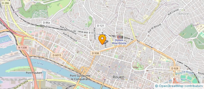 localisation de l'entreprise INDIVISION FIL FIL  ROUEN