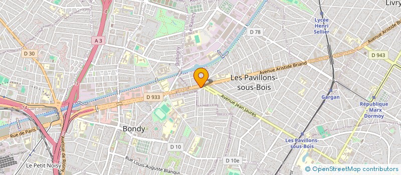 localisation de l'entreprise INDIVISION FILIATRE DE PRIL à LES PAVILLONS-SOUS-BOIS