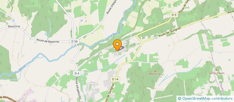 localisation de l'entreprise INDIVISION FILIPUTTI / PALLOT  GRIGNAN