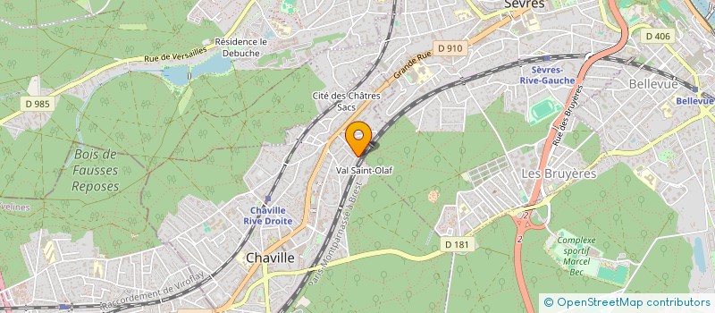 localisation de l'entreprise INDIVISION FISCHER à CHAVILLE