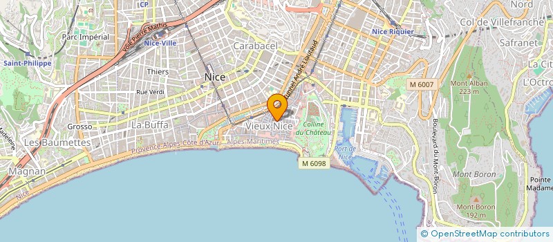 localisation de l'entreprise INDIVISION FISSORE PORRO à NICE