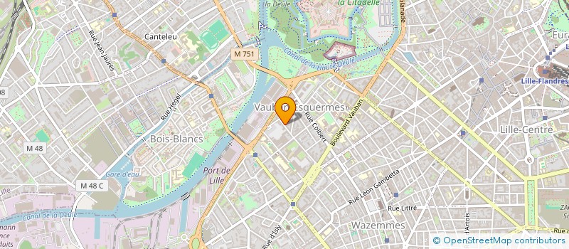 localisation de l'entreprise INDIVISION FLANQUART à LILLE
