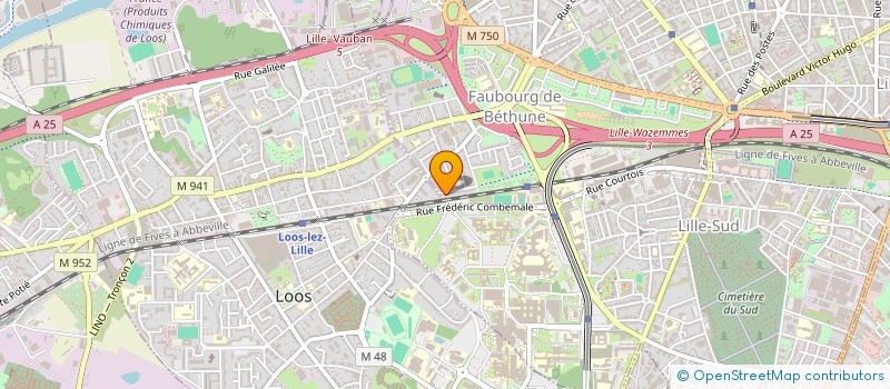 localisation de l'entreprise INDIVISION FLINOIS ORNELLA ET FLINOIS GILLES à LILLE