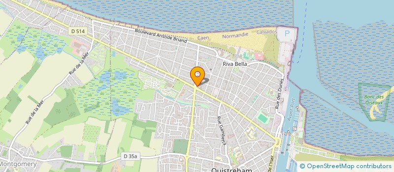 localisation de l'entreprise INDIVISION FLOCHER  OUISTREHAM