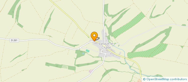 localisation de l'entreprise INDIVISION FLOCZEK  VANAULT-LE-CHATEL