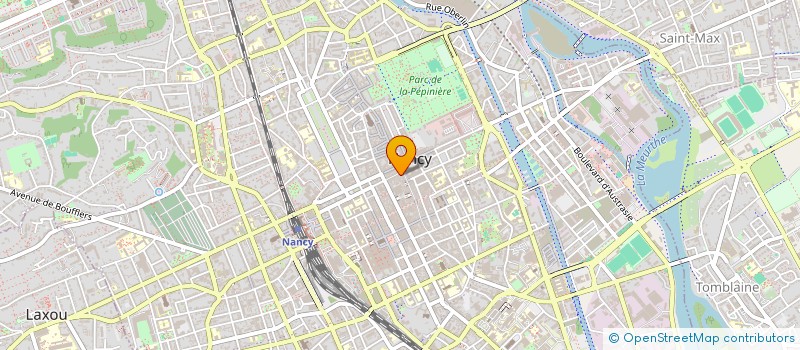 localisation de l'entreprise INDIVISION FLORENTIN DANIEL ET CHRISTINE  NANCY