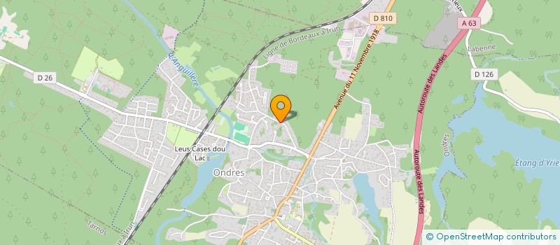 localisation de l'entreprise INDIVISION FOISSEAU MARTINEZ  ONDRES