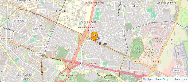 localisation de l'entreprise INDIVISION FOL  BRON