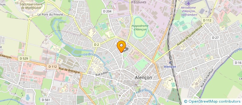 localisation de l'entreprise INDIVISION FOLIN CAMACHO à ALENCON