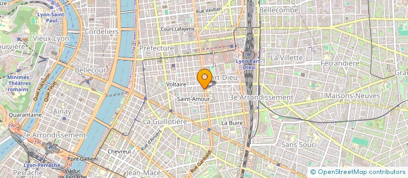 localisation de l'entreprise INDIVISION FONTAINE  LYON