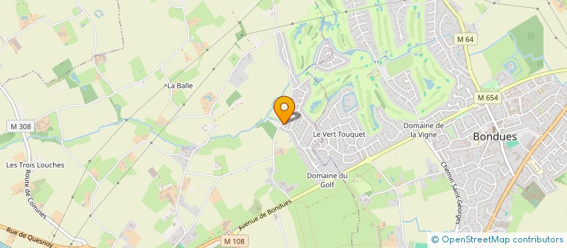 localisation de l'entreprise INDIVISION FONTAINE VIEGINIE  PATRICK ET JEAN-PASCAL  WAMBRECHIES