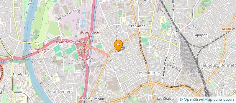localisation de l'entreprise INDIVISION FONTANA PIERRE ET FONTANA HELENE à TOULOUSE