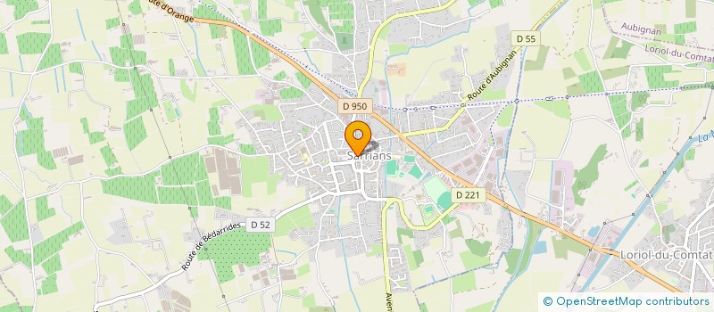 localisation de l'entreprise INDIVISION FONTANILLE ET CHAIX  SARRIANS