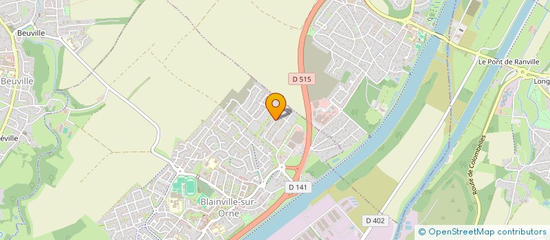 localisation de l'entreprise INDIVISION FONTANT  BLAINVILLE-SUR-ORNE