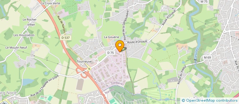 localisation de l'entreprise INDIVISION FONTENAULT  TREILLIERES