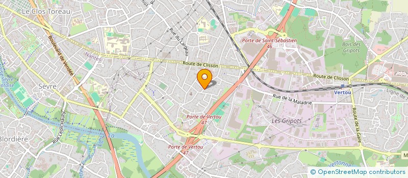 localisation de l'entreprise INDIVISION FONTENIT  VERTOU