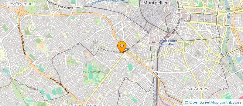 localisation de l'entreprise INDIVISION FORA GLEIZES à MONTPELLIER