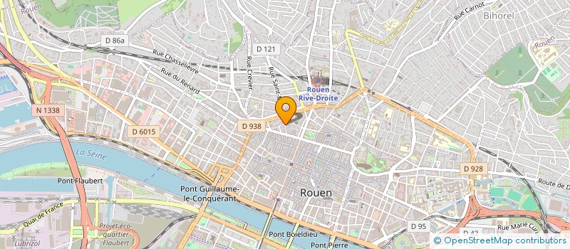 localisation de l'entreprise INDIVISION FORCADEL-BROUX  ROUEN