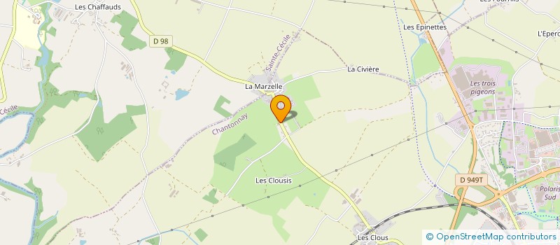 localisation de l'entreprise INDIVISION FORET D'OTHE 2024  CHANTONNAY