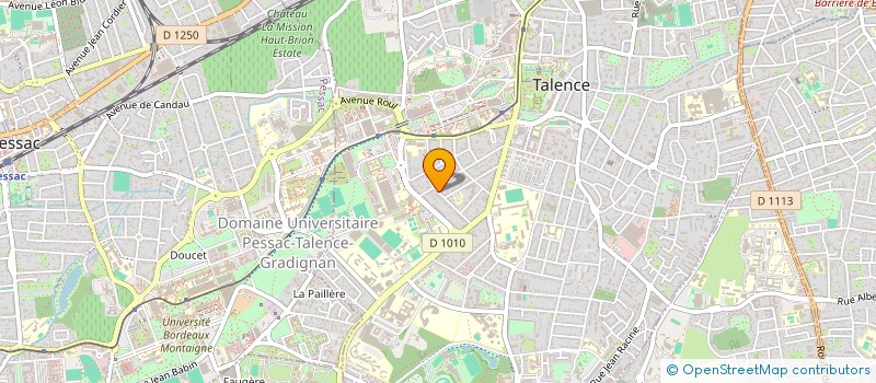 localisation de l'entreprise INDIVISION FORET DELLAC/BARSOULET  TALENCE