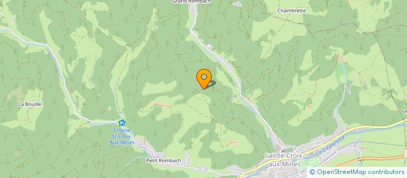 localisation de l'entreprise INDIVISION FORET RIOTTE PRE RENARD à SAINTE-CROIX-AUX-MINES