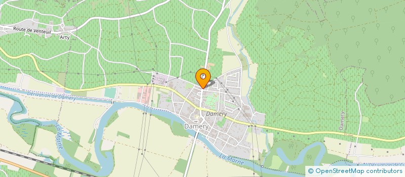 localisation de l'entreprise INDIVISION FORMENTIN à DAMERY