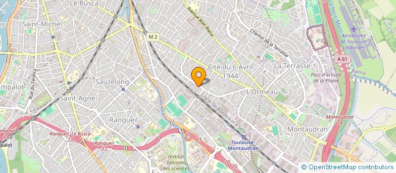 localisation de l'entreprise INDIVISION FORNEIRON ROUVIERE à TOULOUSE