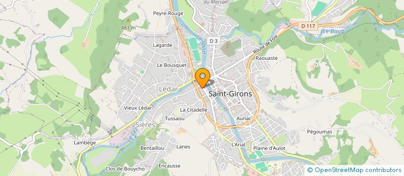 localisation de l'entreprise INDIVISION FORT MARIE ET PAUL à SAINT-GIRONS