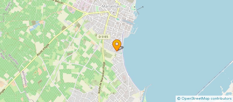 localisation de l'entreprise INDIVISION FOUCARD SMATTI à MARSEILLAN