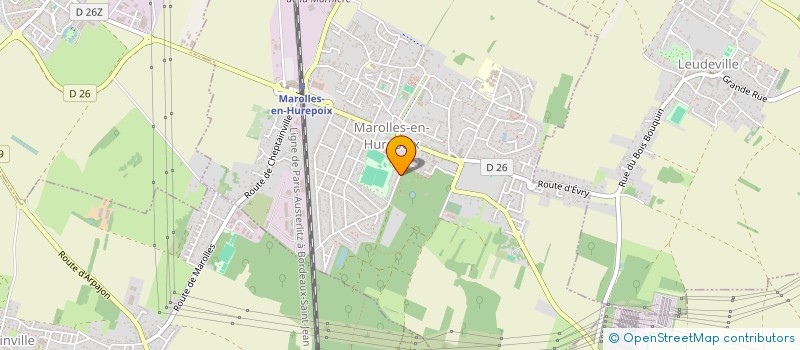 localisation de l'entreprise INDIVISION FOUCAULT  MAROLLES-EN-HUREPOIX