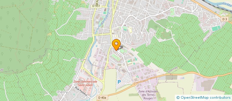 localisation de l'entreprise INDIVISION FOUCHE MICHEL ET GUYLAINE  EPERNAY