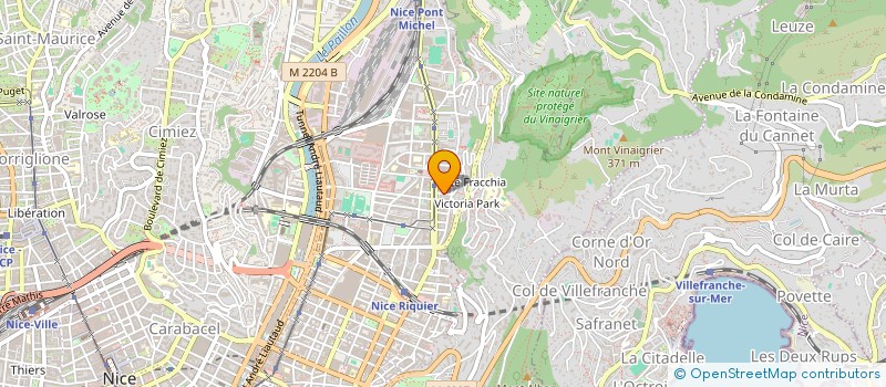 localisation de l'entreprise INDIVISION FOUCHER LABANNERE à NICE
