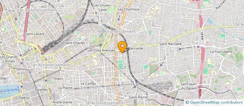localisation de l'entreprise INDIVISION FOUCHY-BAEYENS à MARSEILLE