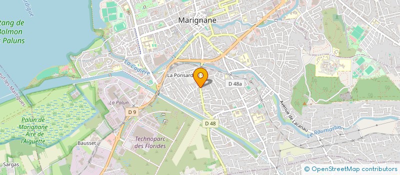 localisation de l'entreprise INDIVISION FOUCONNIER MOLET  MARIGNANE