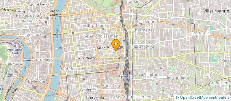 localisation de l'entreprise INDIVISION FOUILLET RESICATO  LYON