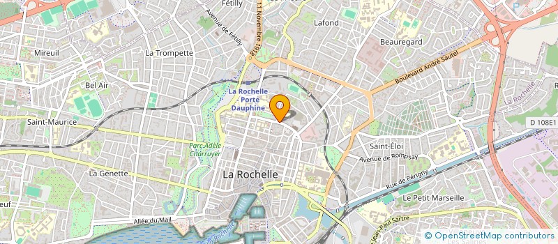 localisation de l'entreprise INDIVISION FOUIN-LEVEQUE  LA ROCHELLE