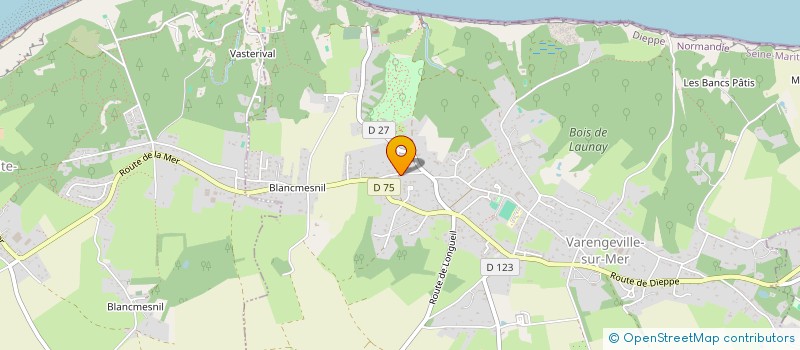localisation de l'entreprise INDIVISION FOULON PHILIPPE LOUIS à VARENGEVILLE-SUR-MER