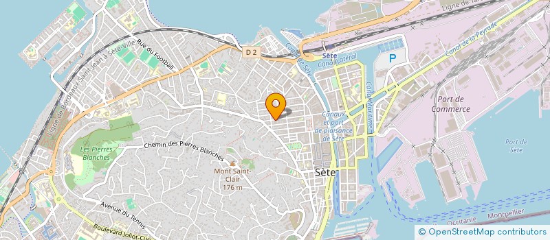 localisation de l'entreprise INDIVISION FOUR-SALELLES SETE  SETE