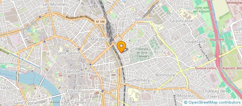 localisation de l'entreprise INDIVISION FOURGEAUD FORNASIER à TOULOUSE