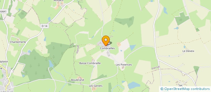 localisation de l'entreprise INDIVISION FOURNERON TERRIER à VIERSAT