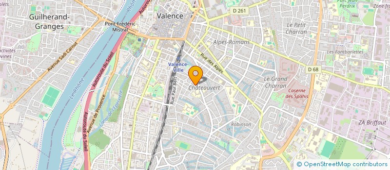 localisation de l'entreprise INDIVISION FOURNET FAYARD MANDIER à VALENCE