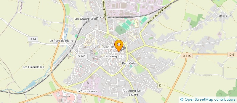 localisation de l'entreprise INDIVISION FOURNIER à LOUDUN