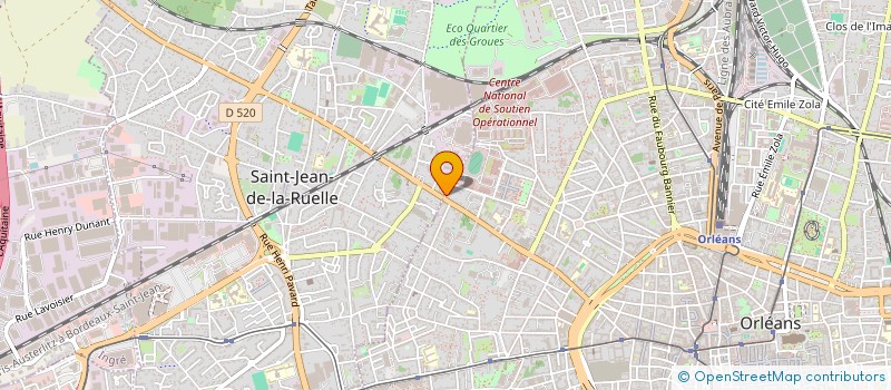 localisation de l'entreprise INDIVISION FOURNIER  ORLEANS