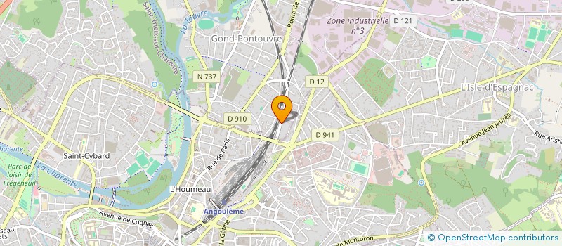 localisation de l'entreprise INDIVISION FOURNIER & CAILLAUD  GOND-PONTOUVRE