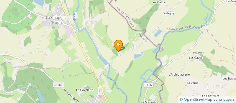 localisation de l'entreprise INDIVISION FOURNIER LEGRAND  BESSE-SUR-BRAYE