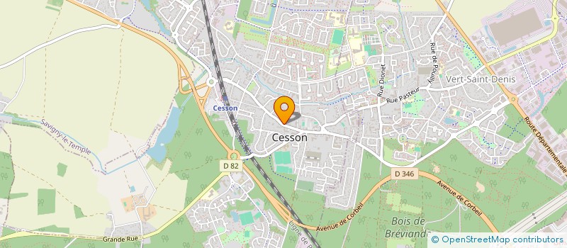 localisation de l'entreprise INDIVISION FOURNIVAL  CESSON